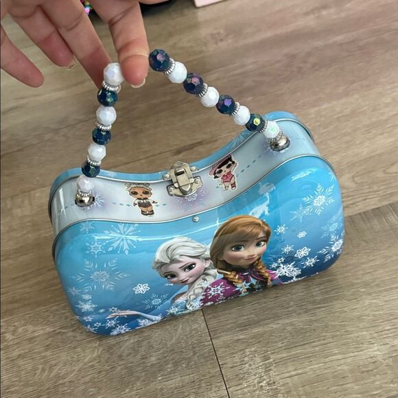 Disney Frozen Blue and White Kids Handbag - Picture 1 of 5